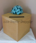 Gold and Blue Envelope Box $50